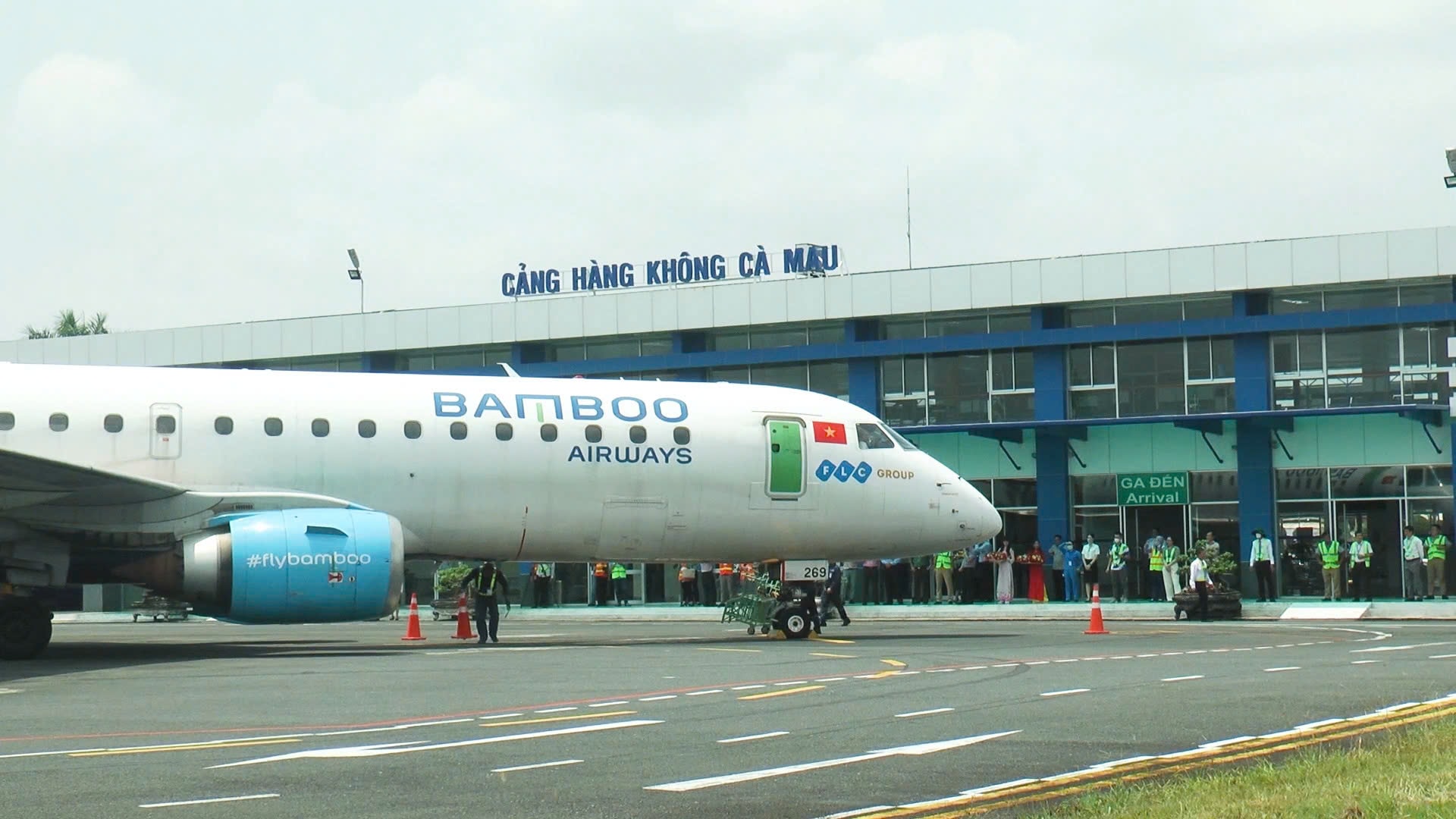 Ca Mau Airport features a small but functional terminal 